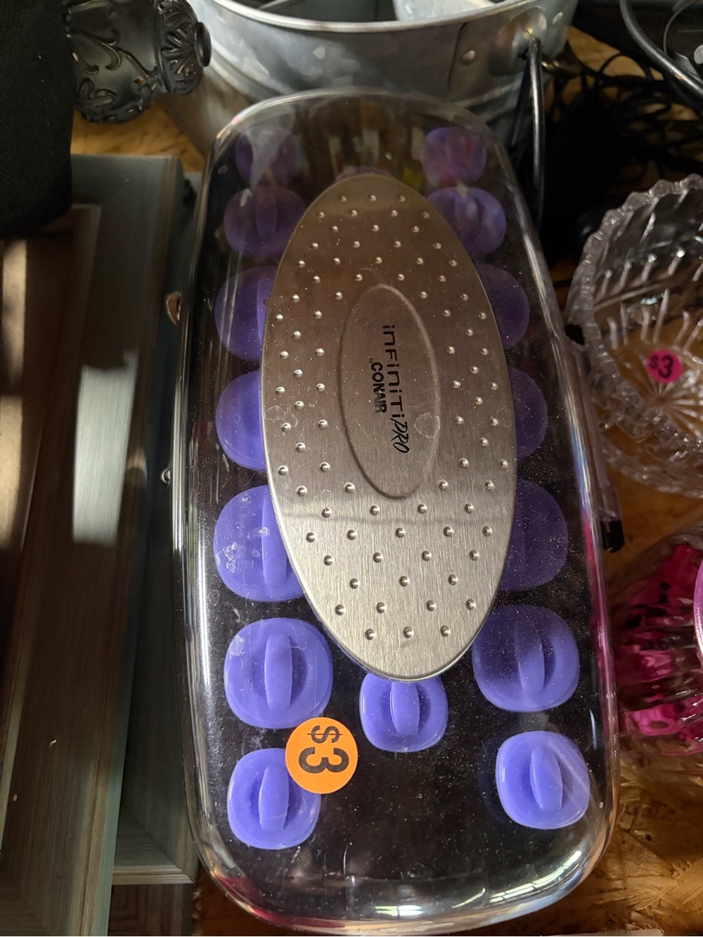 Purple Foam Hair Rollers - Pack